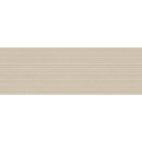 Beige textured rift ivory duct decor wandtegel 30x90 with horizontal ridged lines for modern wall paneling
