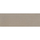Beige rift sand duct decor wandtegel 30x90 met horizontale geribbelde lijnen voor stijlvolle wandbekleding