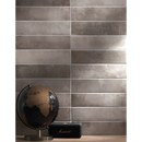 Globe op standaard met zwart metalen afwerking voor Safari Grigio 7x28