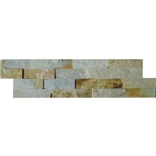 Schiste flatface stonepanel beige slate 15x60x1/2 - Top