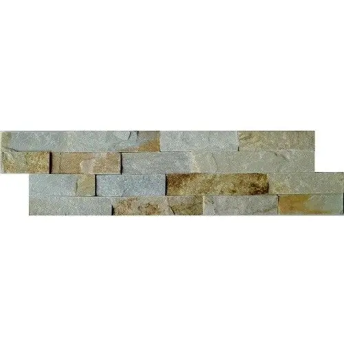 Schiste flatface stonepanel beige slate 15x60x1/2 - Top
