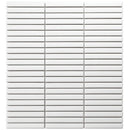 Witte matte vloertegels in een mooi rasterpatroon voor SEF12140 White Matt