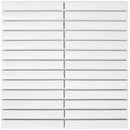 SEF20140 White Matt witte lineaire mozaïek tegellijst voor een strakke look