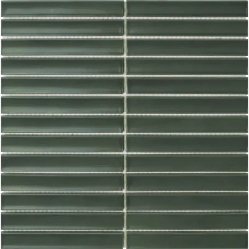 Dark groene SEF20555 Army Groen Matt tegels met glanzende afwerking voor je muur