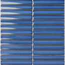 SEF20600 Jeans Blue Glossy stijlvolle blauwe glossy rechthoekige metro tegels