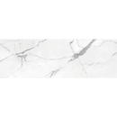 Witte marmeren oppervlak met grijze aderen van Statuario Glans 40x120 rett