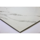 Marmerlook tegel met grijze aders op witte ondergrond, Statuario Glans 75x75 rett