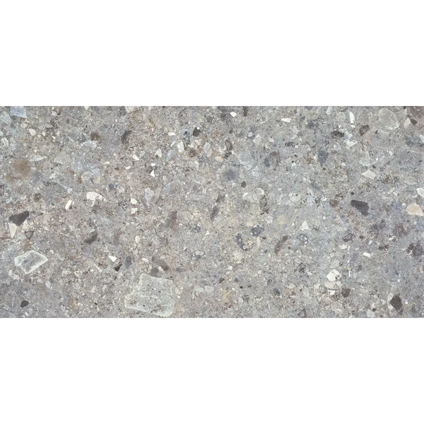 Grijze 30x60 rett tegels met gestructureerd beton en aggregate