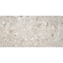 Lichtgrijze Stone Mist 30x60 rett terrazzo met hoekige, veelkleurige aggregaat