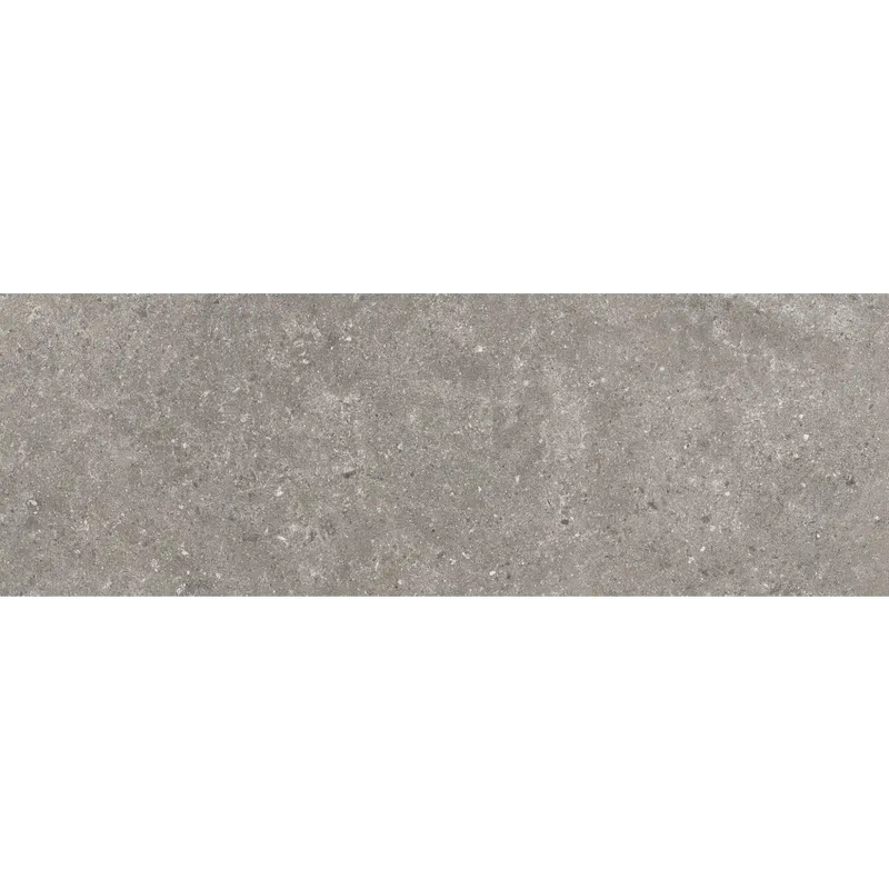 Mottled grey concrete met een stone-look, perfect voor Stoneland Grey wandtegel 40x120 rett