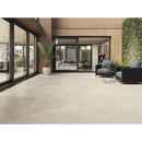 Creamkleurige porseleinen vloertegels met een matte afwerking van Stoneland Ivory mat 60x60