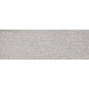 Gestreepte grijze betonwand met Stoneland Pearl Wattle decor wandtegel 30x90