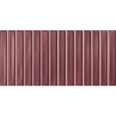 Vertical burgundy metalen golfplaten van Sweet Bars Berry Matt met totale oppervlakte