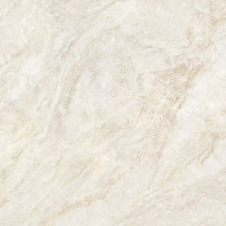 Lichtgekleurde marmer met subtiele aders in Taj Mahal Nature mat 120x120 rett