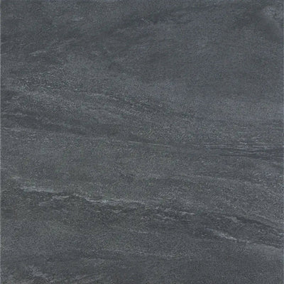 Donkere grijze teide antraciet 60x60 rett stone met subtiele marmertextuur
