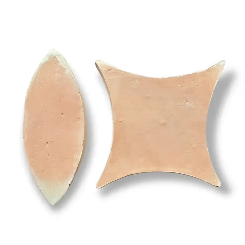 Zelliges Alhambra Bejmat perzik-kleurige terracotta tegel met matte afwerking