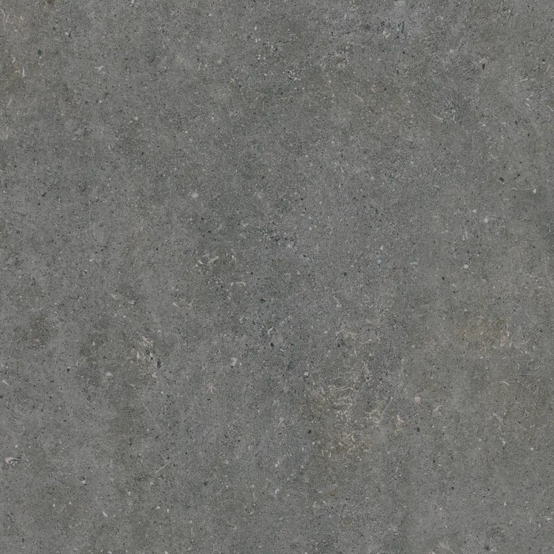 Grijze gemêleerde betonoppervlak van Terrastegel Acron Anthracite 60x60 rett 20mm