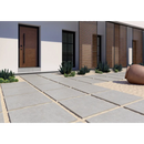 Moderne terrastegel Acron Pearl 60x60 in geometrisch patroon voor stijlvolle buitenruimtes