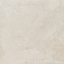 Off-white textured terrastegel Midtown Cream 60x60 met subtiele vlekken