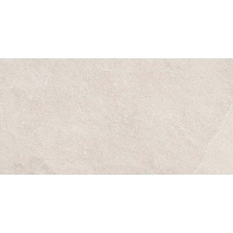 Off-white beige textured surface with mottled pattern on Terrastegel Overland Sand 60x120