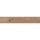 Houten plank met zichtbare nerf en knopen van Terrastegel Padouk Nut 30x120