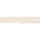 Weerbestendige terrastegel Padouk White met zichtbare nerf en lichtgekleurde afwerking