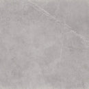 Grey marble surface with white veining on Terrastegel Statale Greige 60x60 rett