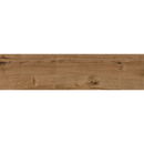 Houten plank met natuurlijke nerven en knopen van Terrastegel Yukon Walnut 30x120