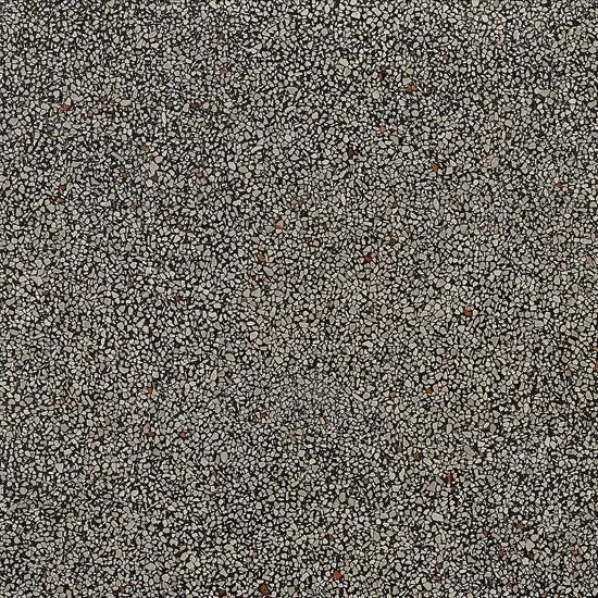 Zwart-wit statisch ruispatroon van Terrazzo Mini Bucchero 60x60