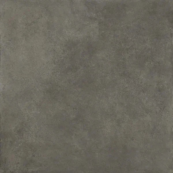 Effen grijze textuur met gemarmerde betonnen uitstraling van Timeless Anthracite 60x60