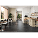 Moderne restaurantinterieur met Ultrablock Desert Brick wandtegel en bar