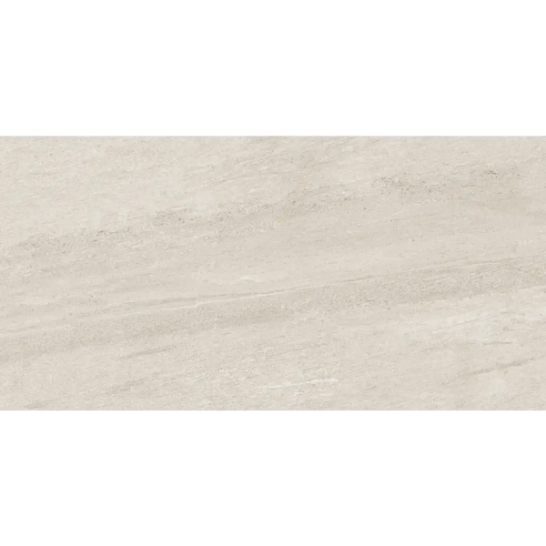 Smooth beige marble surface with diagonal veining in Ultrablock White 60x120 rett