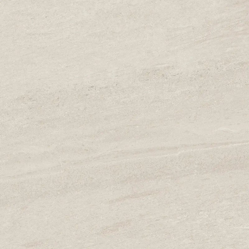 Beige textured surface with subtle diagonal striations for Ultrablock White 60x60 rett