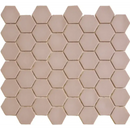 Val18m Pink Matt keramische hexagon tegels in mat lichtbruin voor je project