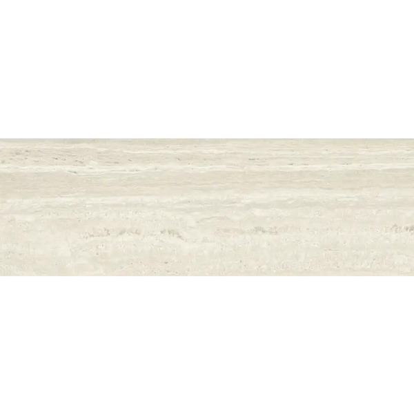 Licht beige travertijn tegel met horizontale banding, Venice Beige Wandtegel 30x90 rett