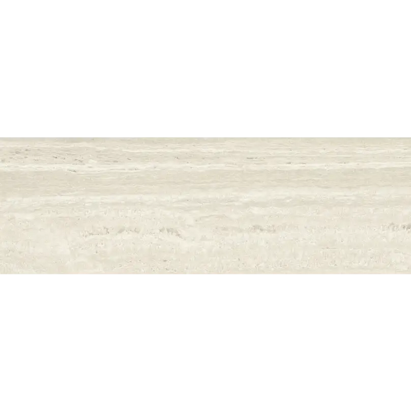 Licht beige travertijn tegel met horizontale banding, Venice Beige Wandtegel 30x90 rett