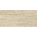 Beige houtnerf patroon met verticale strepen op Venice Miele mat 120x260