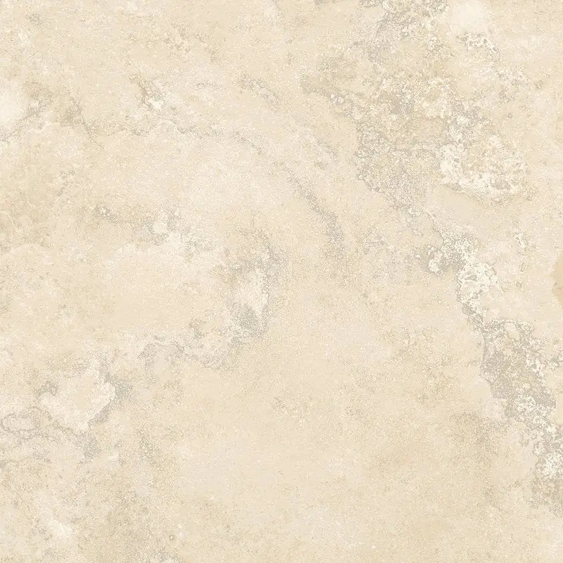 Beige 60x60 rett Vento Del Sud met een marmerachtige textuur en grijze vlekken