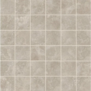 Vento Del Sud Tortora mozaiek 5x5 met beige tegels en witte voeglijnen in een grid