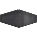 Glanzend zwart keramisch tegel in diamanten vorm, Viena Antraciet 10x20