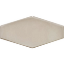 Diamantvormige beige keramische tegel met afgeschuinde randen, Viena Pearl 10x20