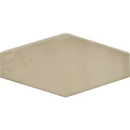 Diamantvormige beige keramische tegel uit de Viena Vision 10x20 collectie