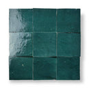 Zelliges Alhambra 19 Petrol 10x10 cm