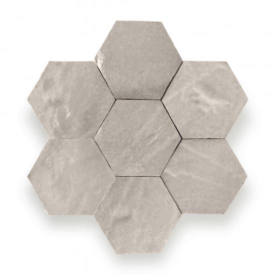 Zelliges Alhambra Alhambra Hexagone 22 Sable