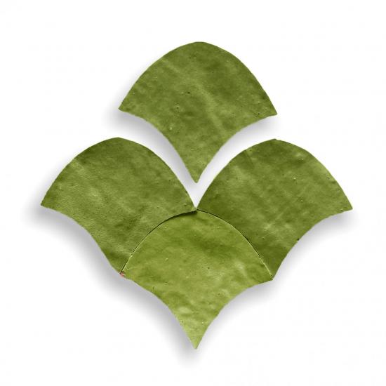 Zelliges Alhambra Alhambra Fishscale 07 Vert Olive