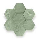 Sage green Alhambra Hexagone Zelliges Alhambra hexagone 49 pistache mozaïek