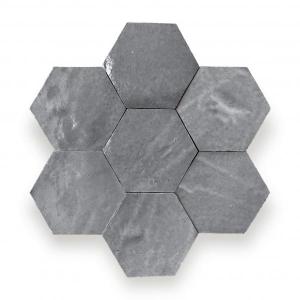 Zelliges Alhambra Alhambra Hexagone 63 Gris Souris