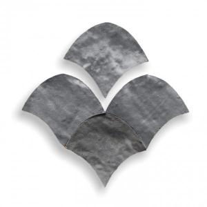 Zelliges Alhambra Alhambra Fishscale 63 Gris Souris