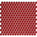 VKN010 Rood Glanzend glossy wandtegels met glanzende zwarte wandtegels