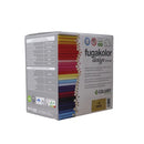 Box met Fugakolor kleurpotloden naast Voegmortel Colmef Flexibel Beige Nr. 03 3kg